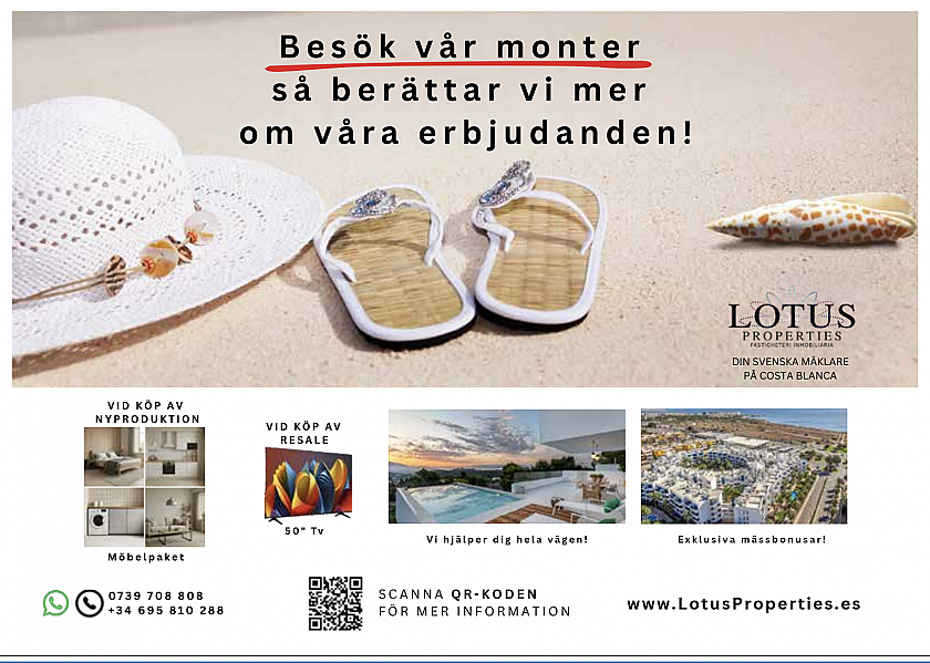 Lotus Properties på Fastighetsmässan Köpa Hus Utomlands i Göteborg