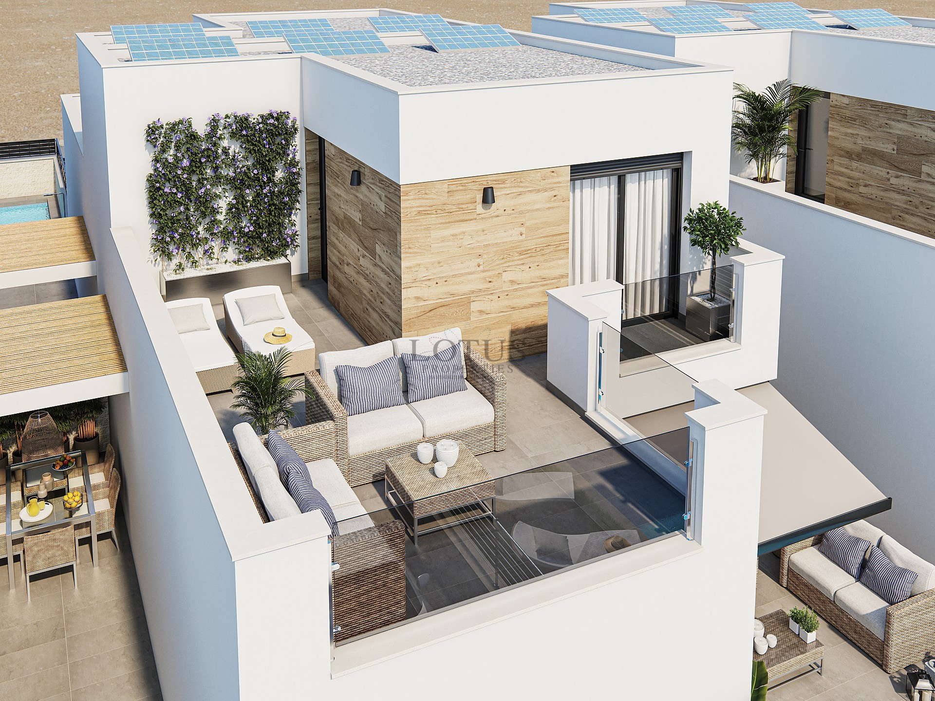 Nybyggda rymliga parhus med privat pool i Dolores där allt ingår! - Lotus Properties