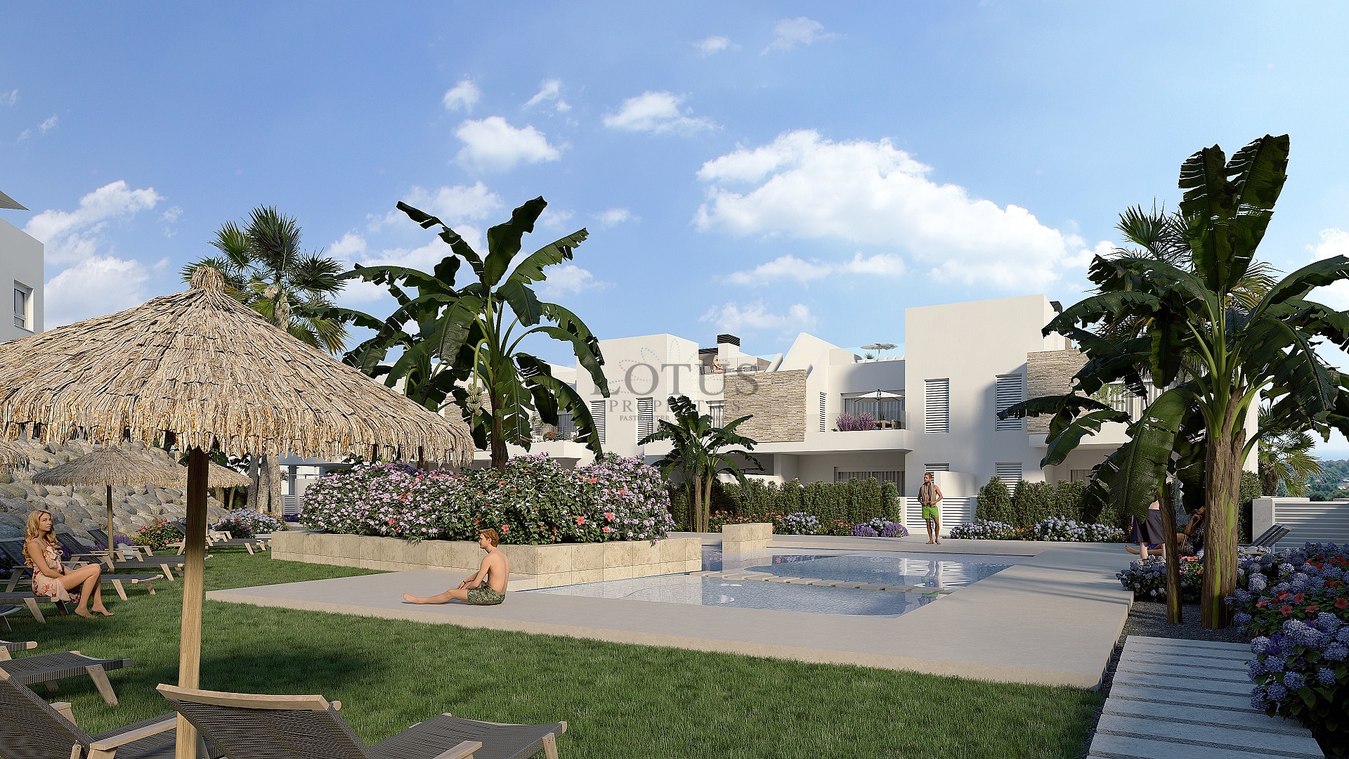 Fantastiska nya bungalows i golfkära La Finca - Lotus Properties