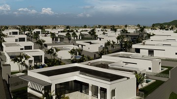 Nieuw gebouwde villa's in La Finca Golf op een plan met privézwembaden - Lotus Properties