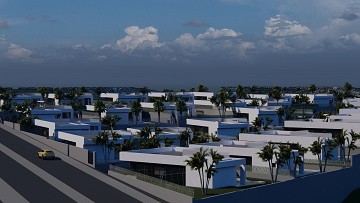 Nieuw gebouwde villa's in La Finca Golf op een plan met privézwembaden - Lotus Properties