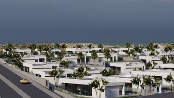 Nieuw gebouwde villa's in La Finca Golf op een plan met privézwembaden - Lotus Properties