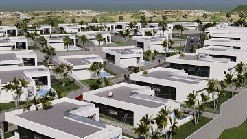 Nieuw gebouwde villa's in La Finca Golf op een plan met privézwembaden - Lotus Properties