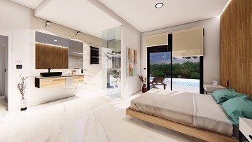 Nieuw gebouwde villa's in La Finca Golf op een plan met privézwembaden - Lotus Properties