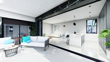 Nieuw gebouwde villa's in La Finca Golf op een plan met privézwembaden - Lotus Properties