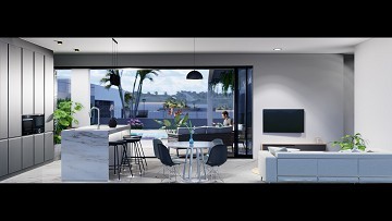 Nieuw gebouwde villa's in La Finca Golf op een plan met privézwembaden - Lotus Properties