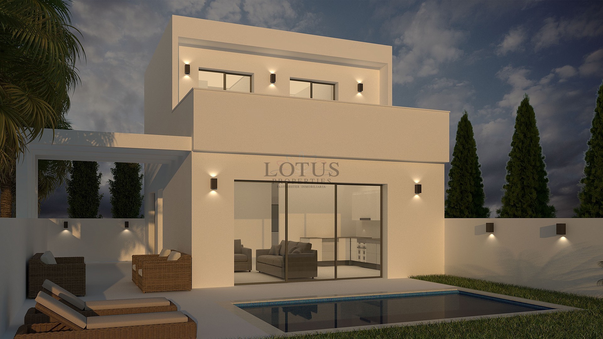 Nya villor i Los Dolses - Villamartin - Lotus Properties