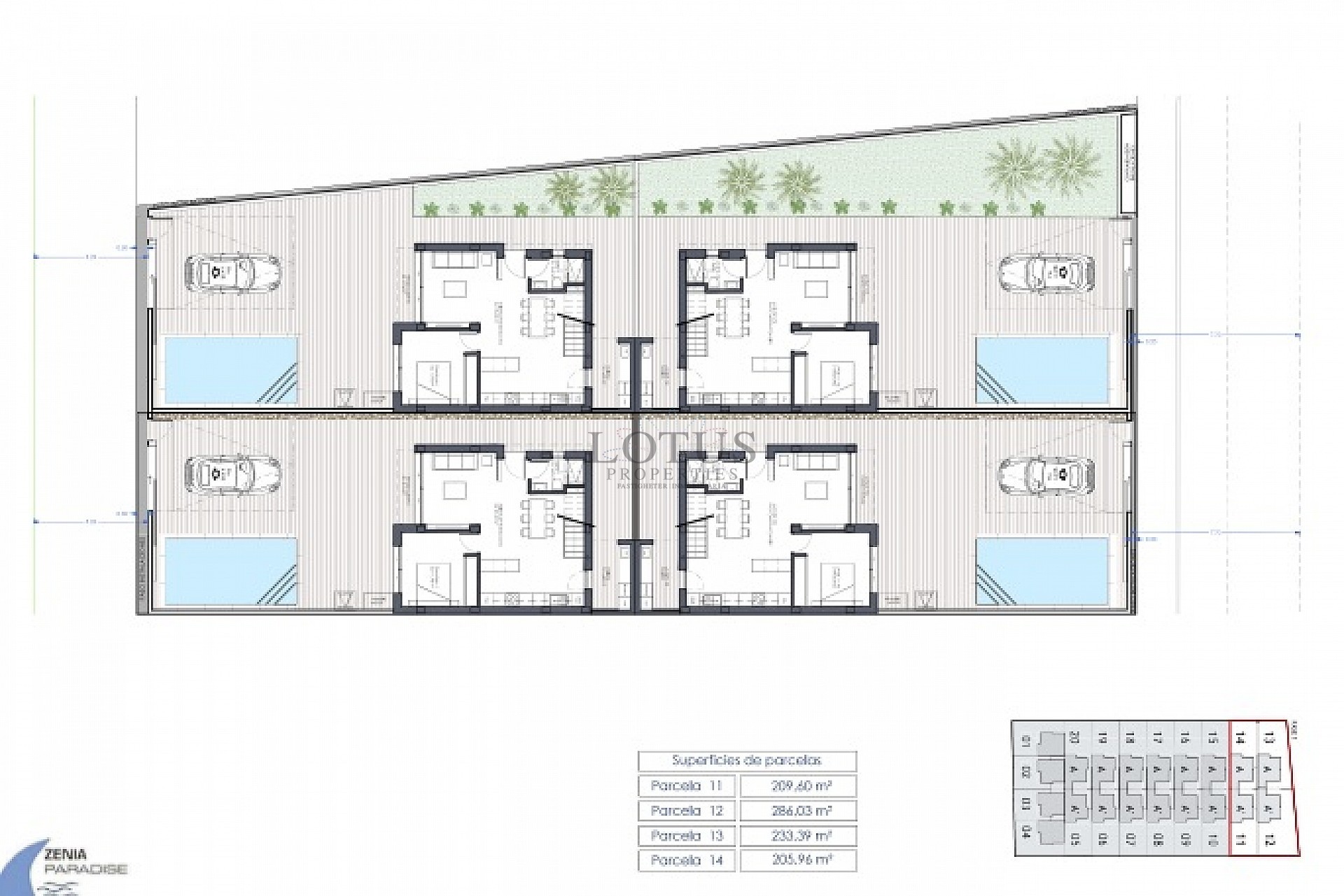 Nya villor med privat pool i Benijofar - Lotus Properties