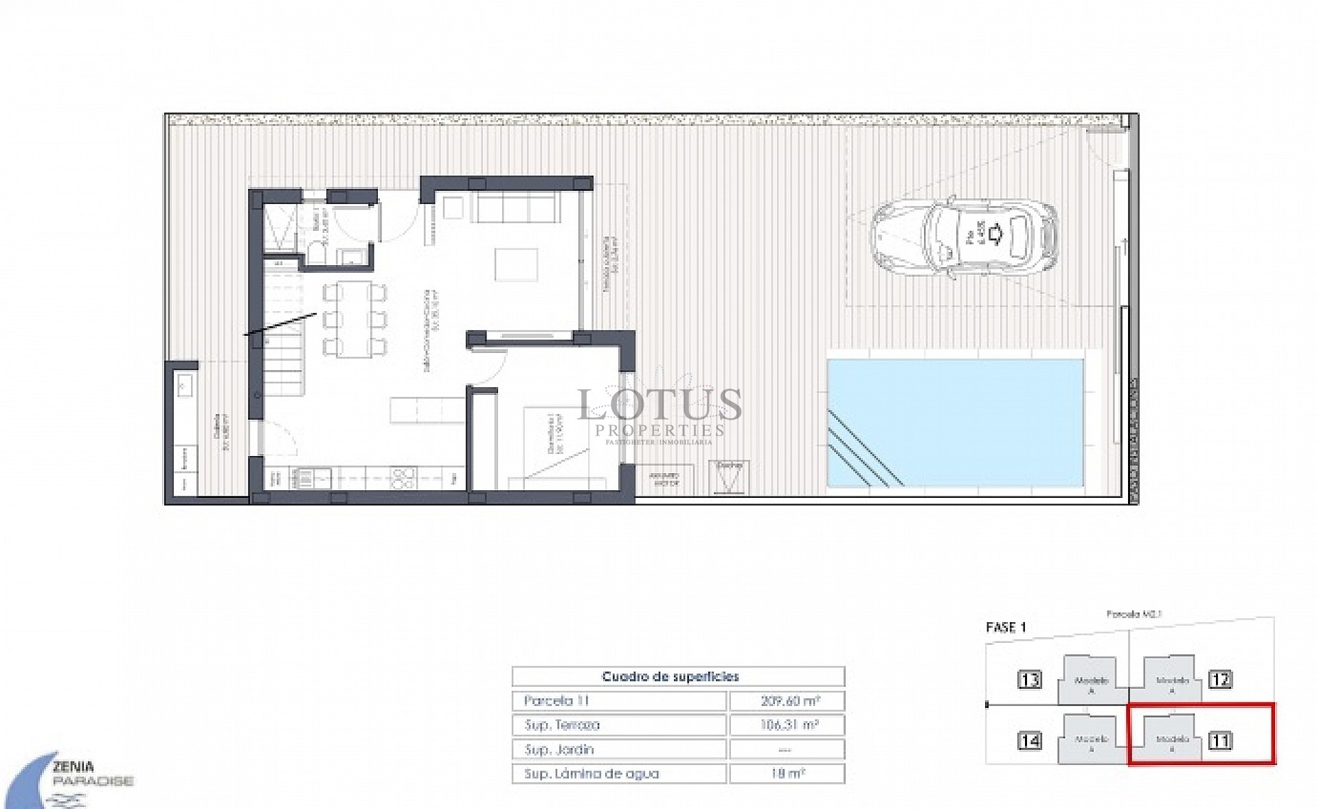 Nya villor med privat pool i Benijofar - Lotus Properties