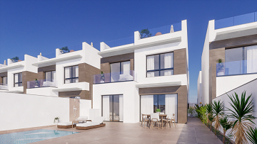 Nieuwe villa met privézwembad in Benijofar - Lotus Properties