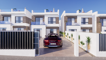 Nieuwe villa met privézwembad in Benijofar - Lotus Properties