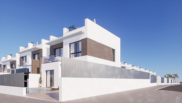 Nieuwe villa met privézwembad in Benijofar - Lotus Properties