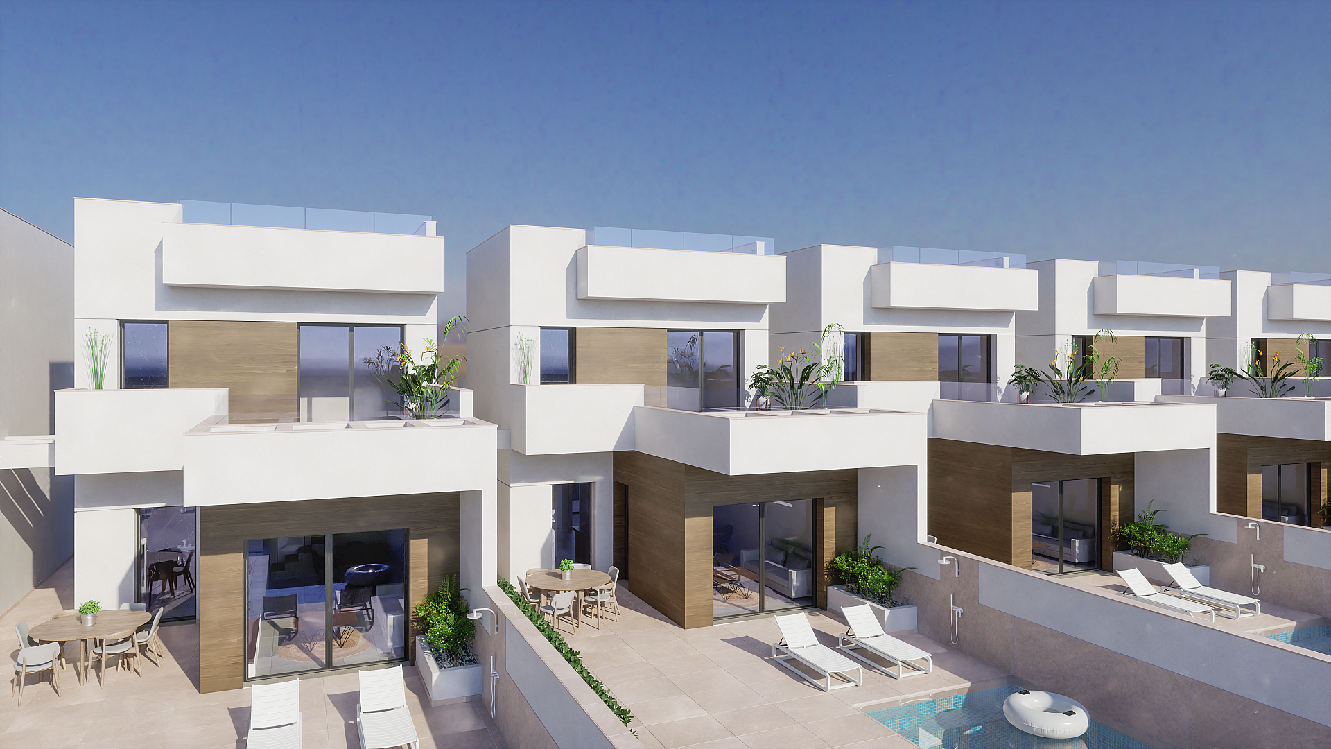 Nya villor med pool & takterrass - La Herrada - Lotus Properties