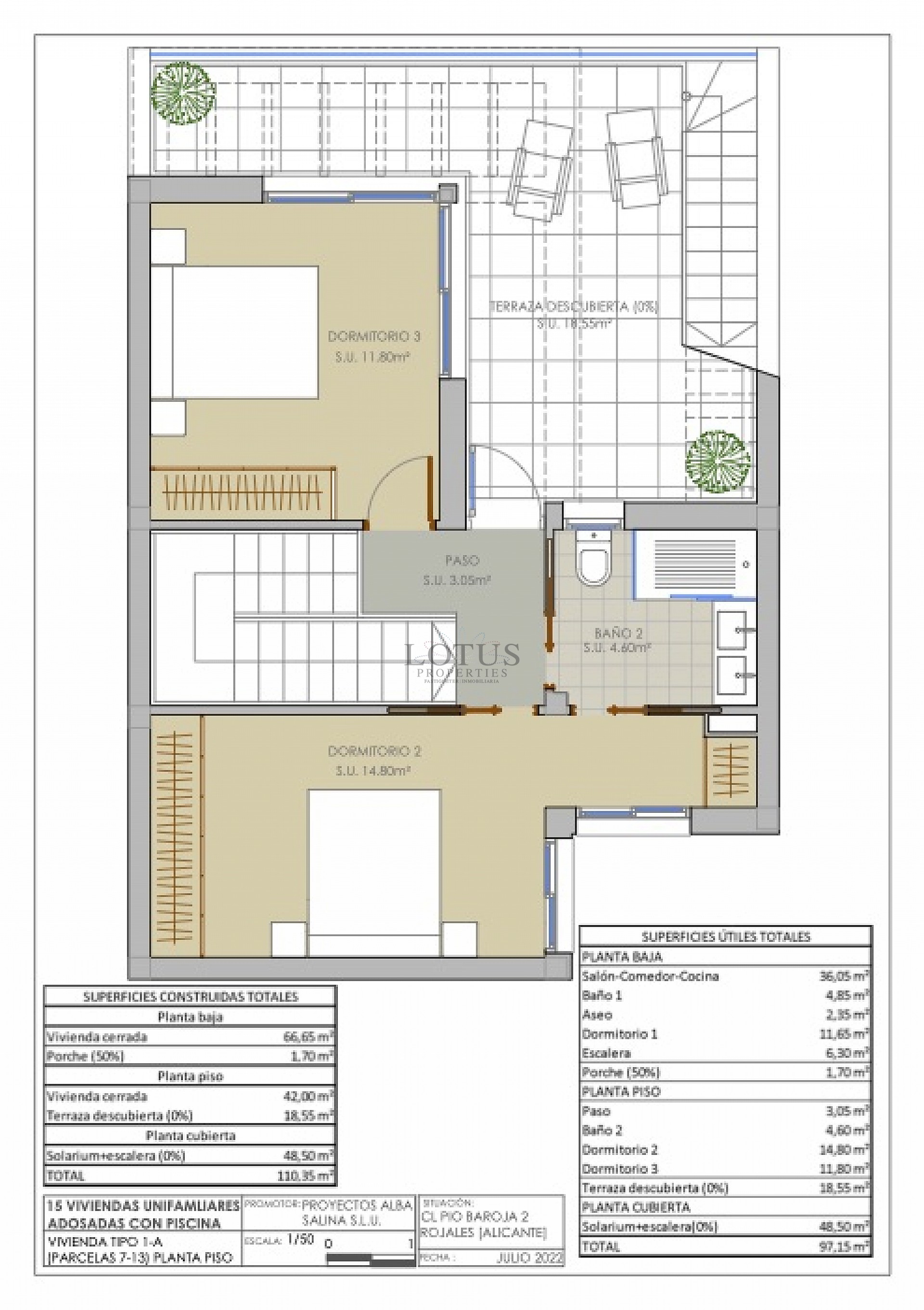 Nya radhus i Rojales nära La Marquesa golfbana - Lotus Properties