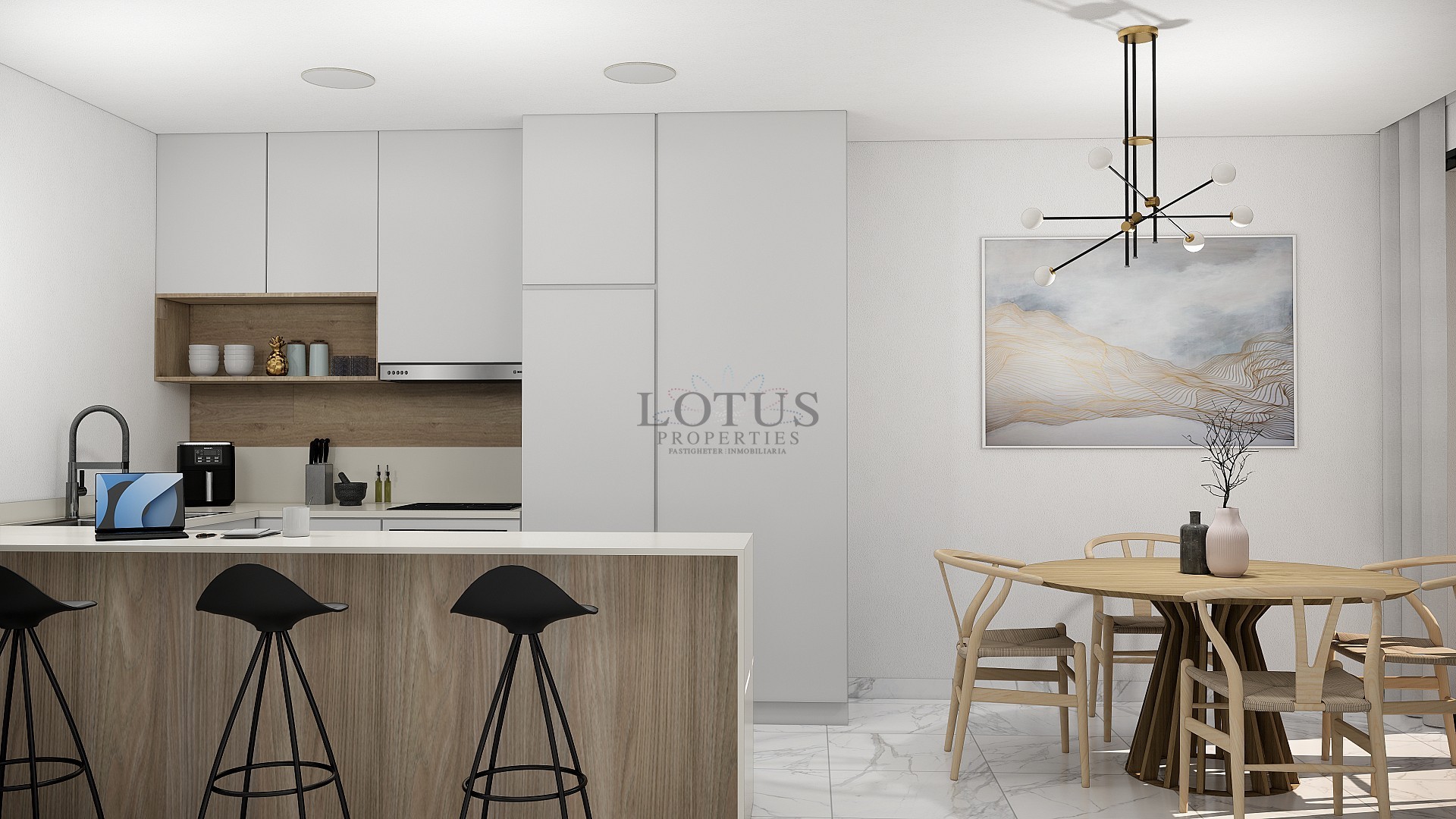 Nya radhus i Rojales nära La Marquesa golfbana - Lotus Properties