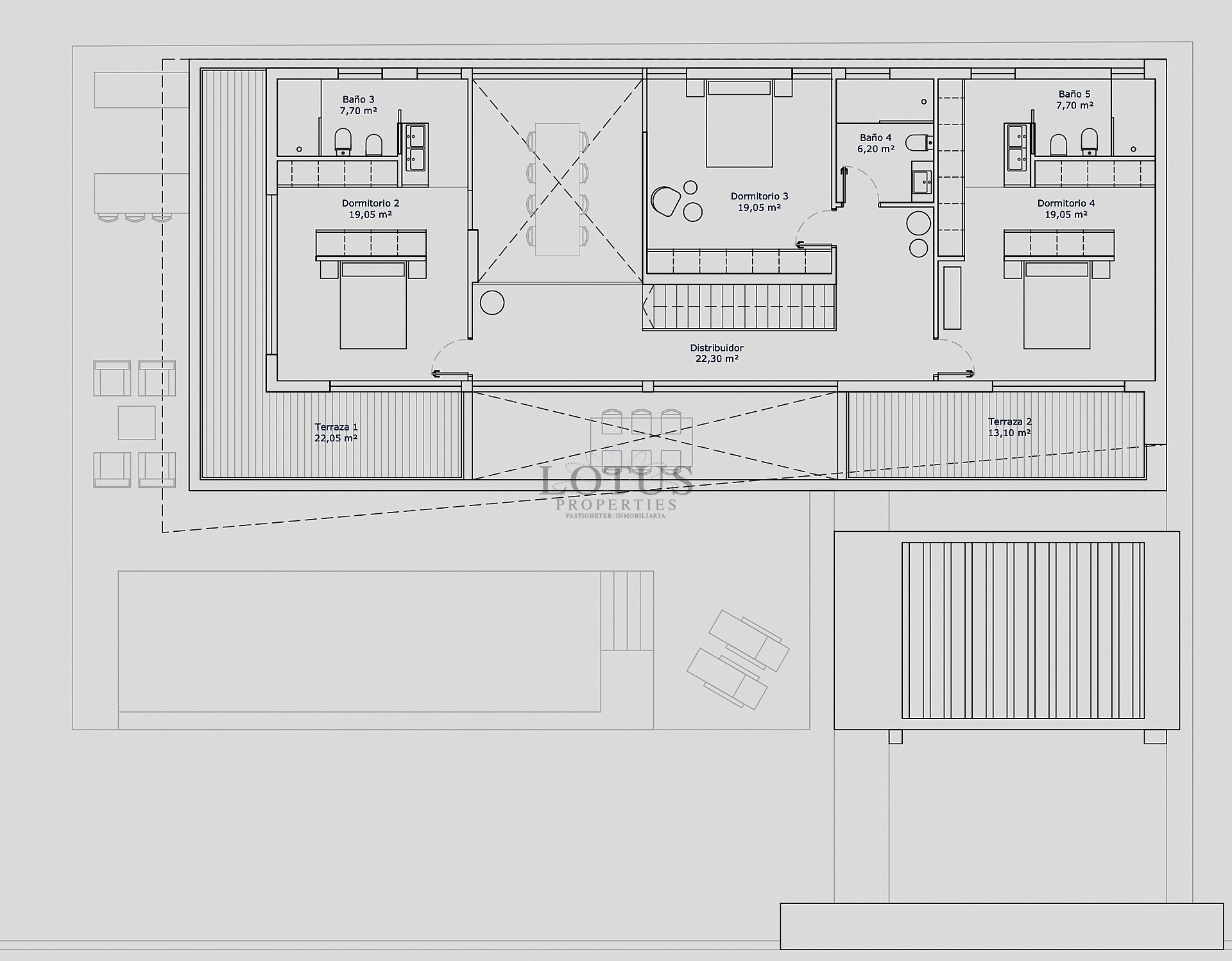 Chalet independiente en Cabo Roig - Lotus Properties