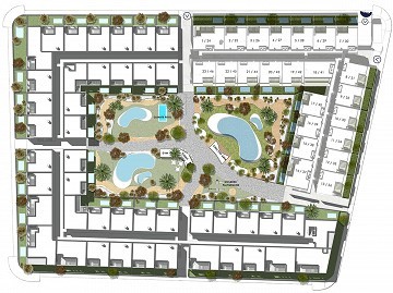 Ny Medelhavs resort 300 m till havet - Torrevieja - Lotus Properties