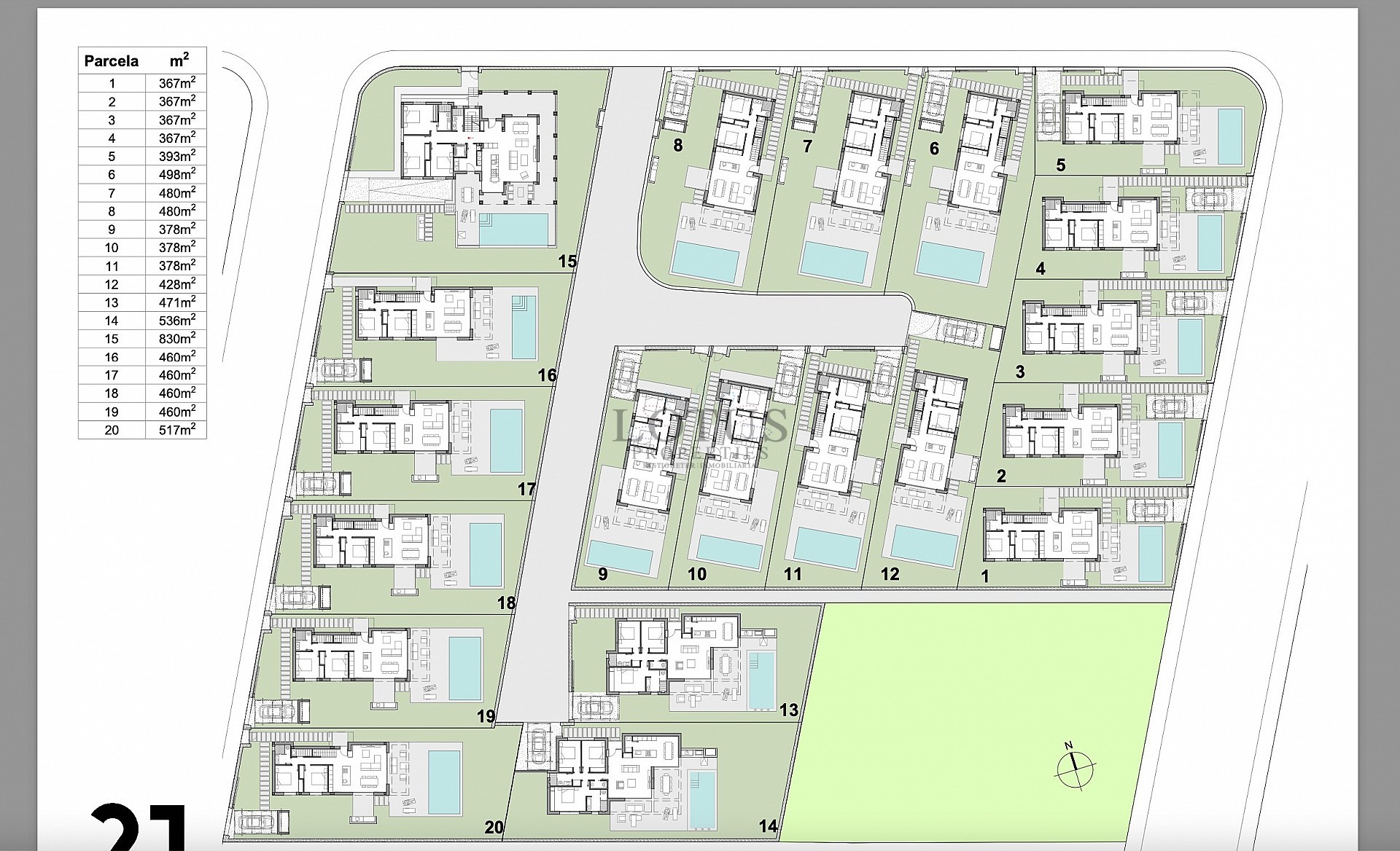 Fantastiska nyproducerade enplansvillor - Lotus Properties
