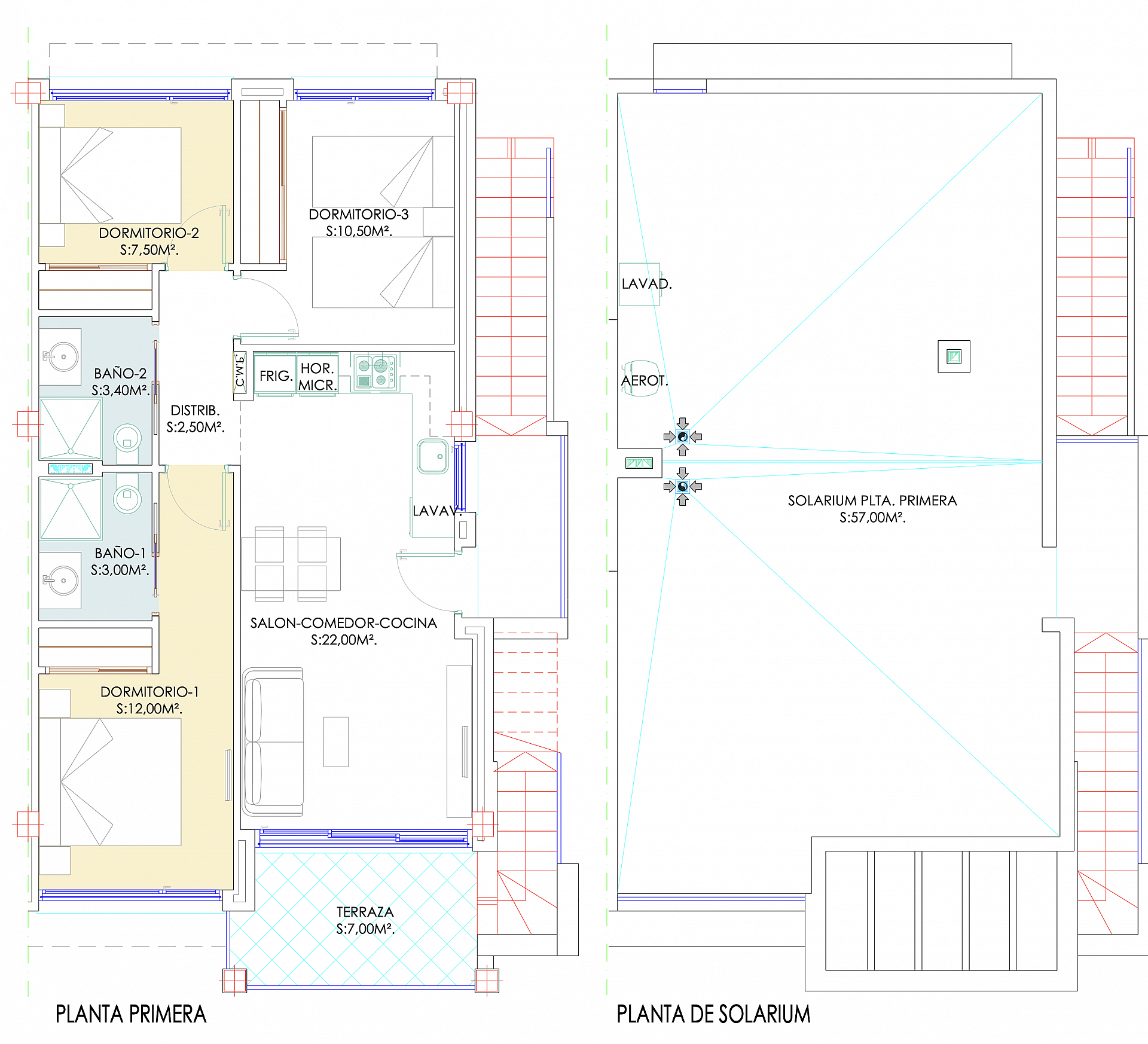 New project with ground & top floor - Los Balcones - Lotus Properties