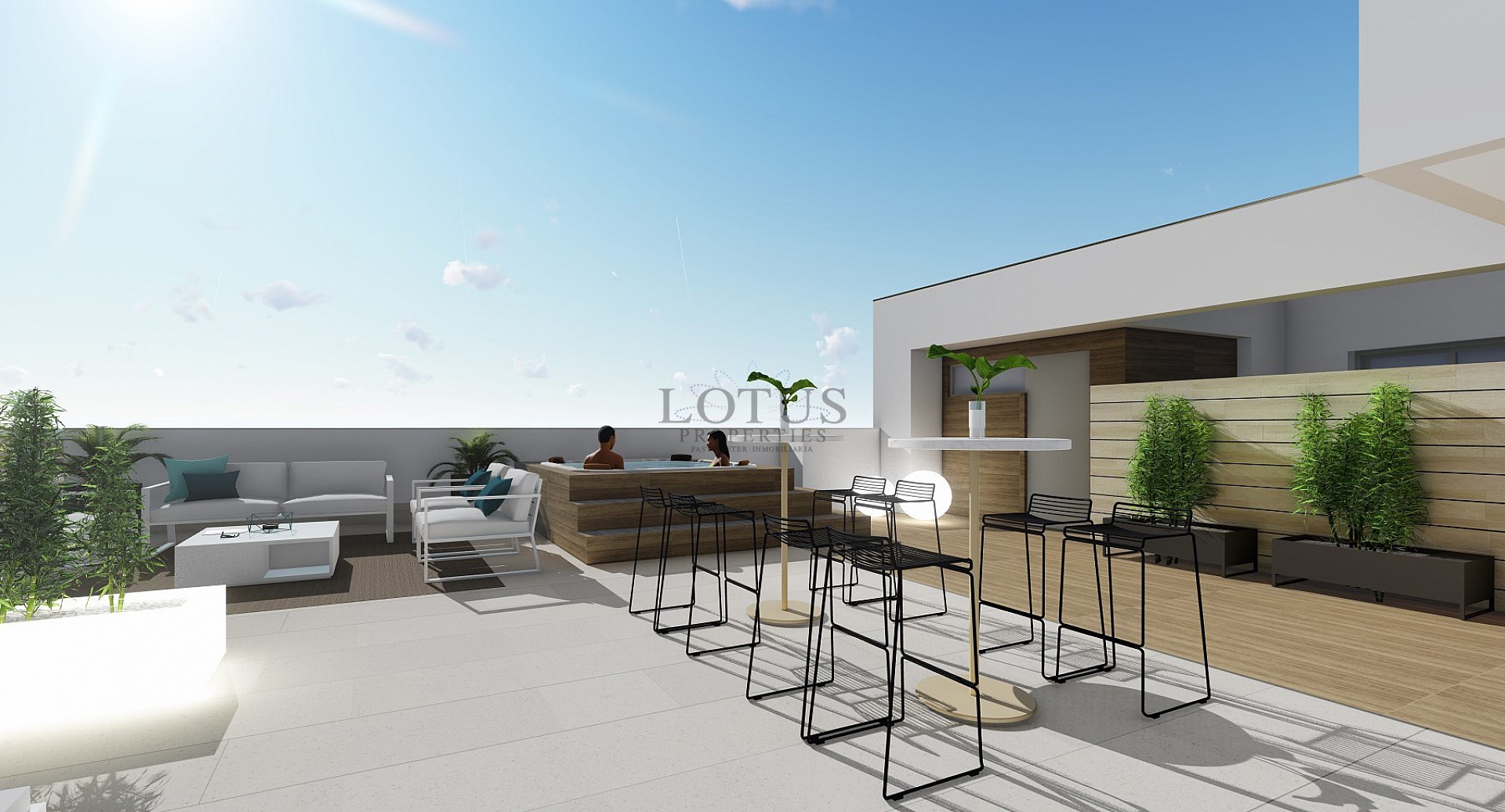 Modern new-build apartment just in 200 m from Playa del Cura - Lotus Properties