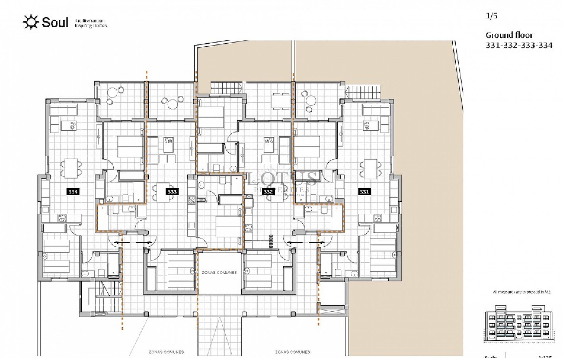 Ny lägenhet i golfkära Villamartin - Lotus Properties