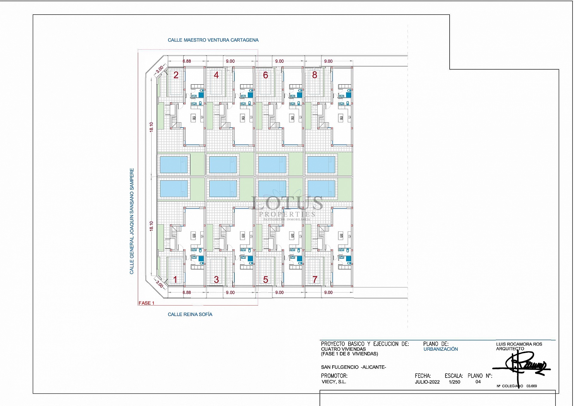 New villas with private pool - San Fulgencio - Lotus Properties