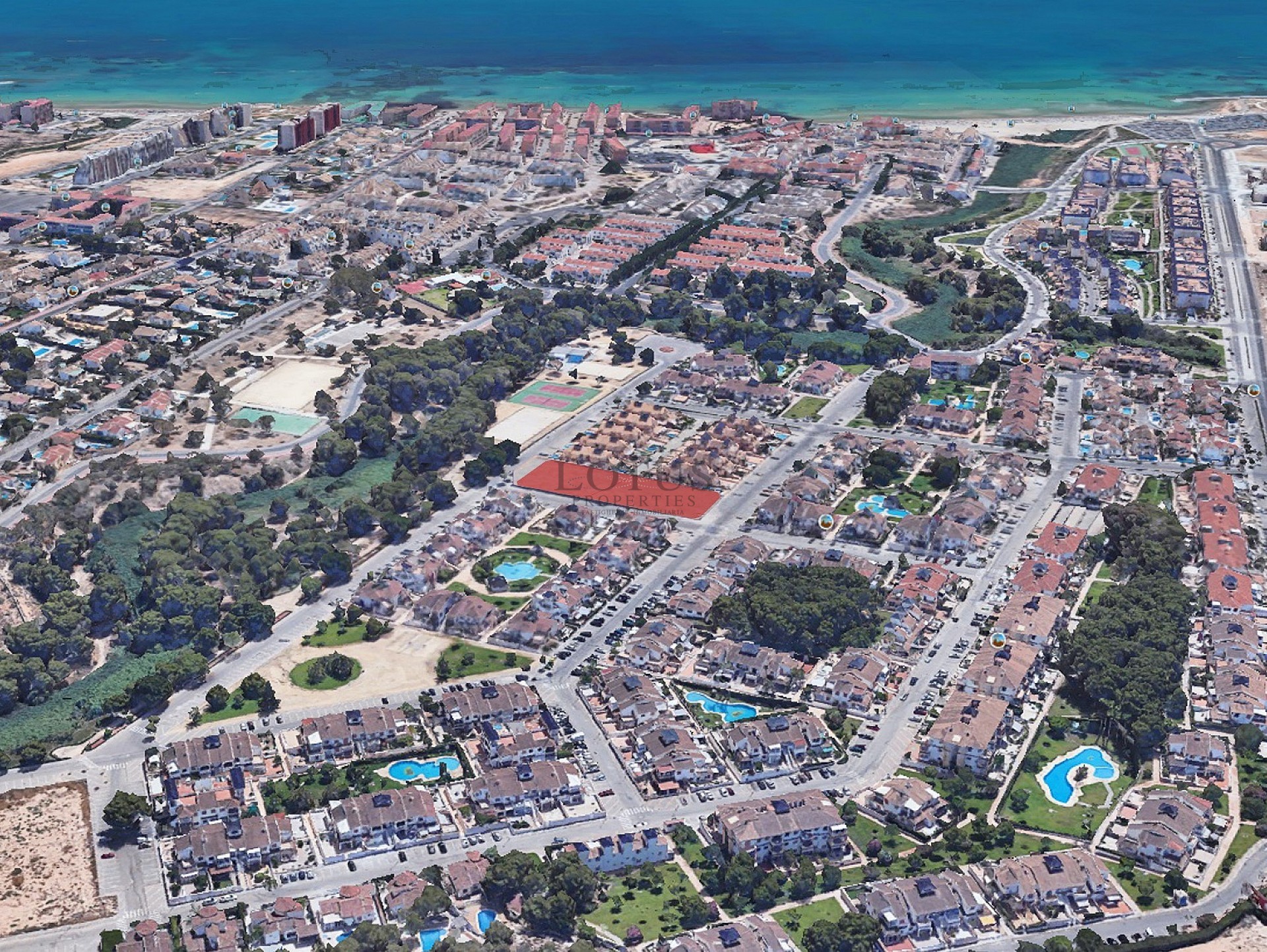 Luxe villa met zwembad in het strand Mil Palmeras - Lotus Properties