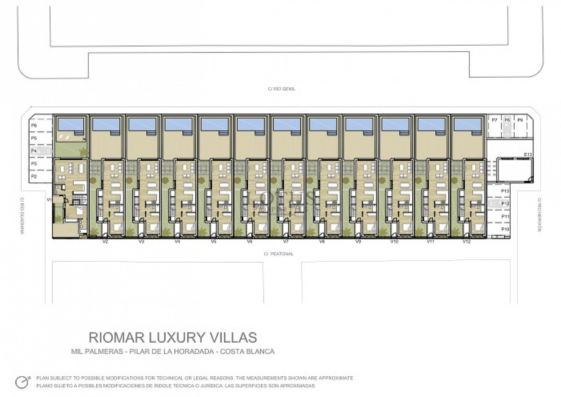 Luxe villa met zwembad in het strand Mil Palmeras - Lotus Properties