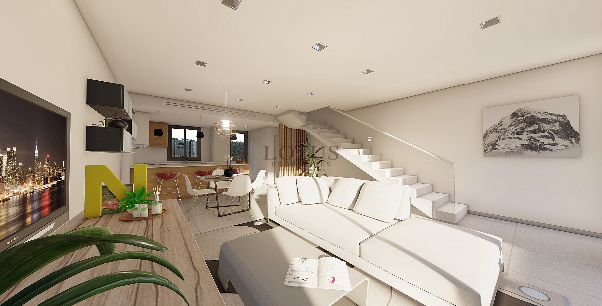 Townhouses with solarium and swimming pool in Cox - Alicante - Lotus Properties