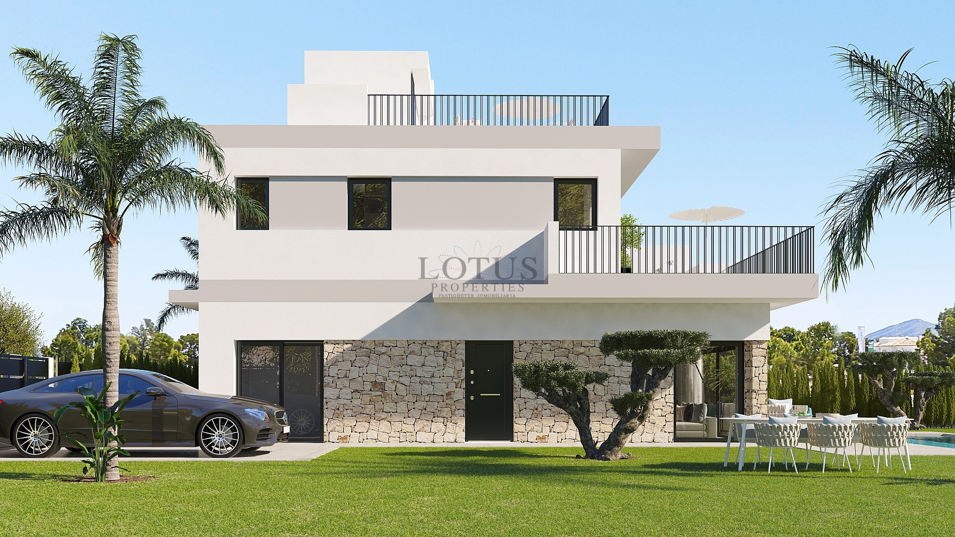 Luxury villas with private pool in San Miguel de Salinas - Lotus Properties