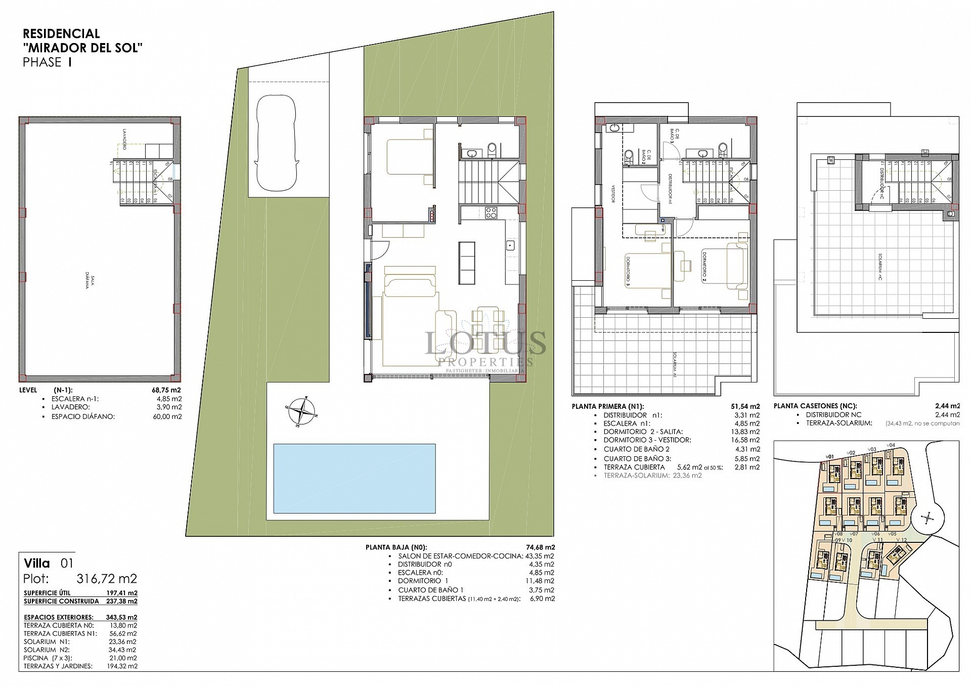 Luxury villas with private pool in San Miguel de Salinas - Lotus Properties