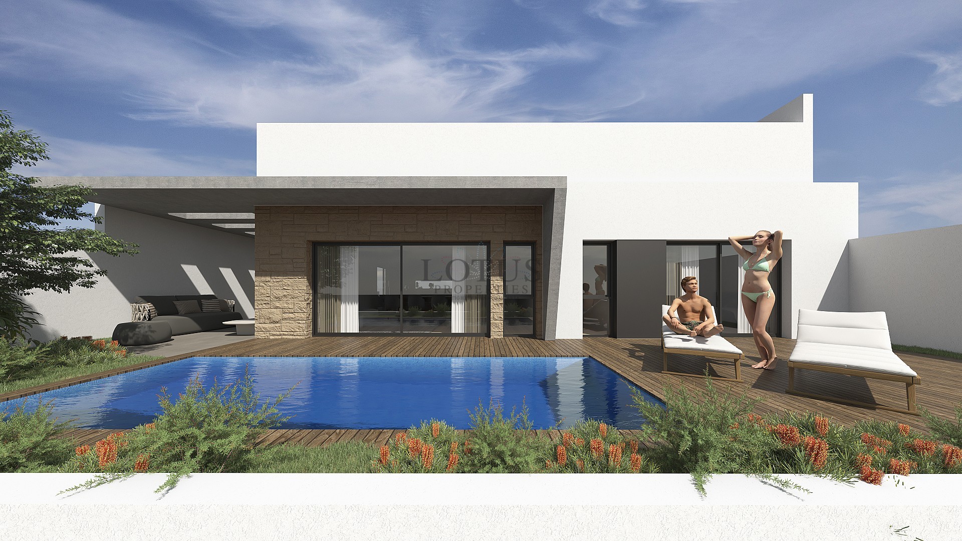 Fristående villor i Aguas Nuevas - Torrevieja - Lotus Properties