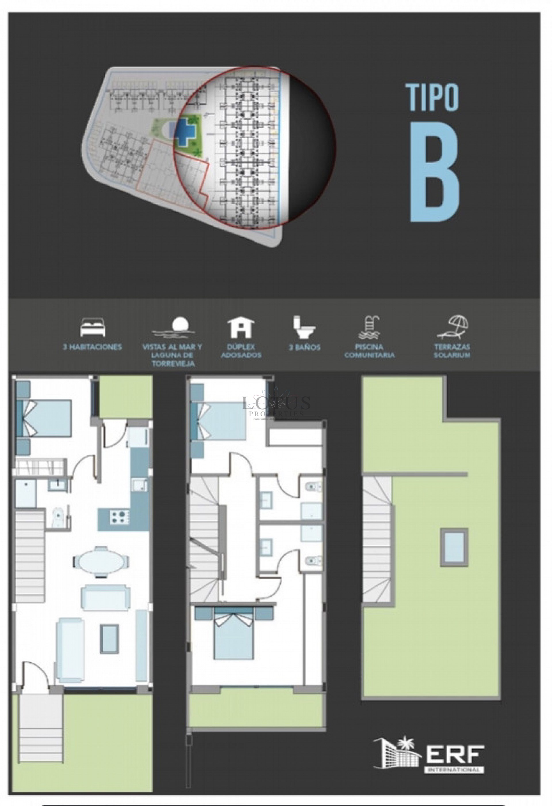 New and price worthy townhouses - Torrevieja - Lotus Properties