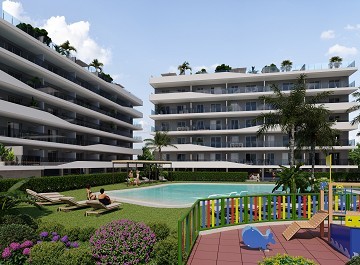 Nya lägenheter 100 m till stranden i Santa Pola - Lotus Properties
