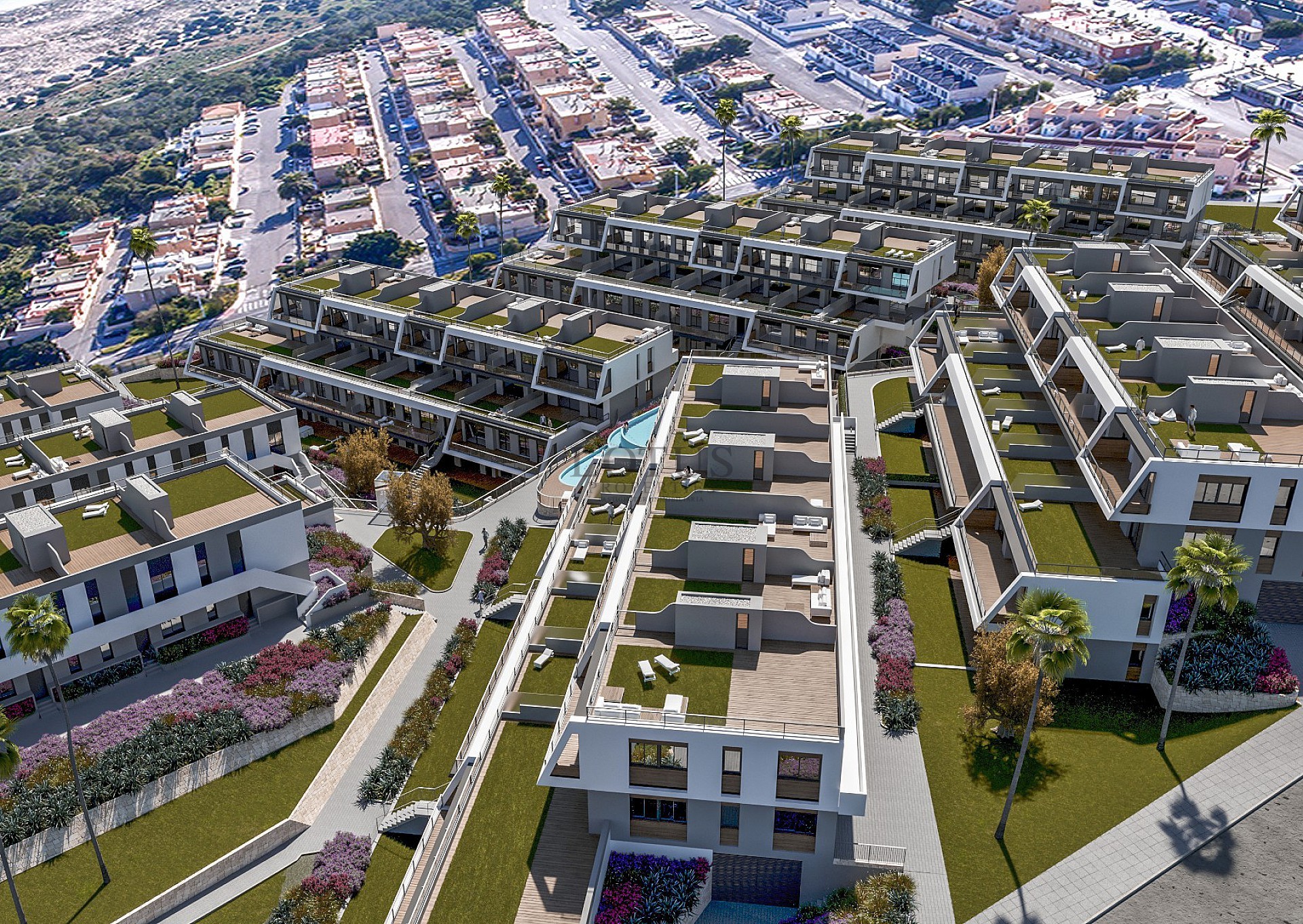 Lyxigt lägenhetsprojekt i Gran Alacant - Lotus Properties