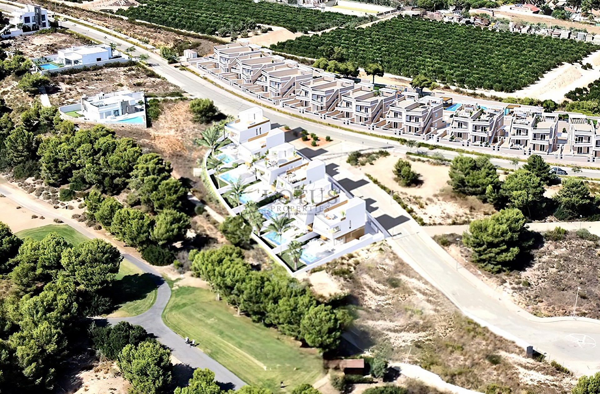 New construction of 6 magnificent villas in the fantastic Pilar de la Horadada - Lotus Properties