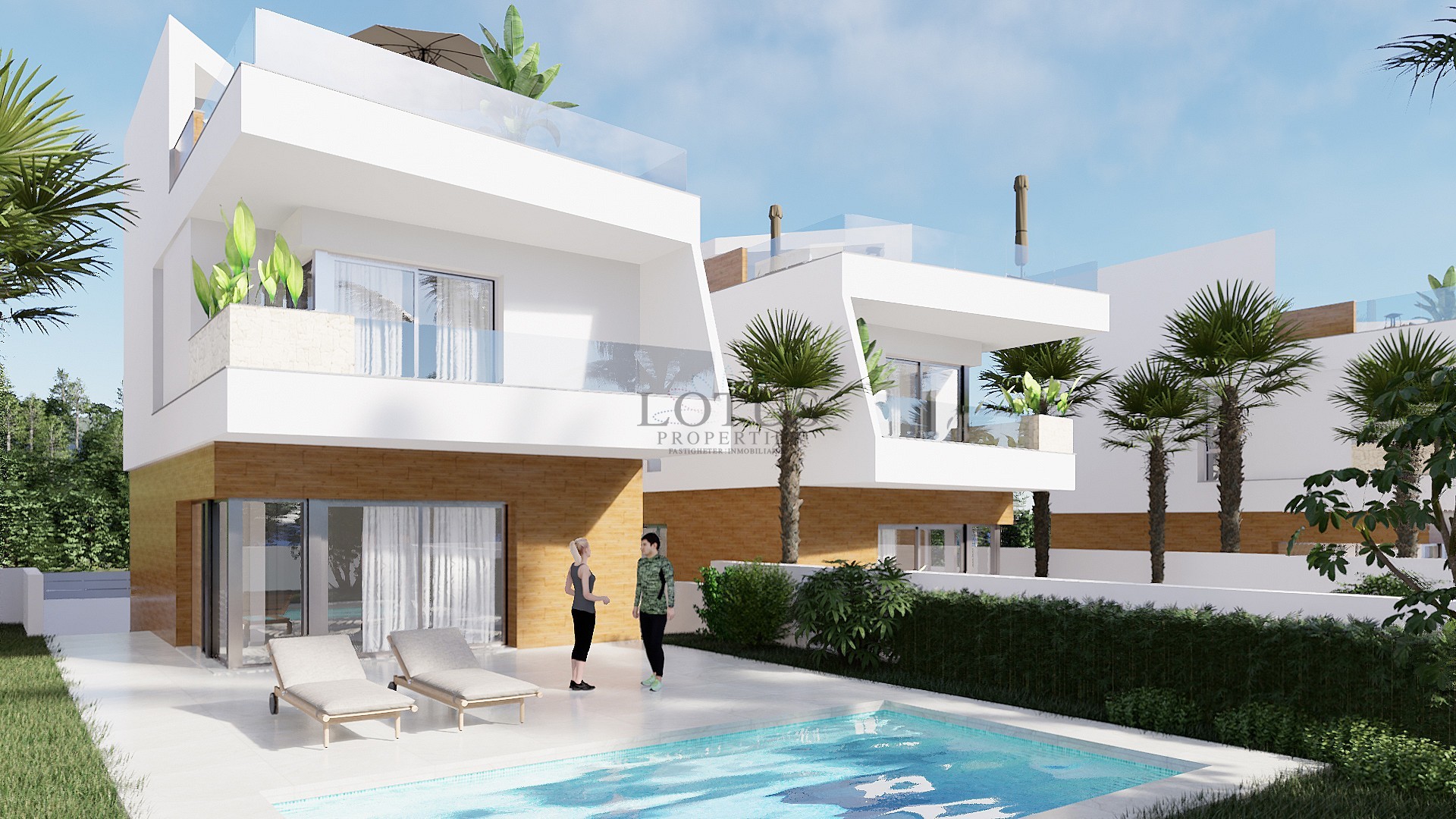 New construction of 6 magnificent villas in the fantastic Pilar de la Horadada - Lotus Properties