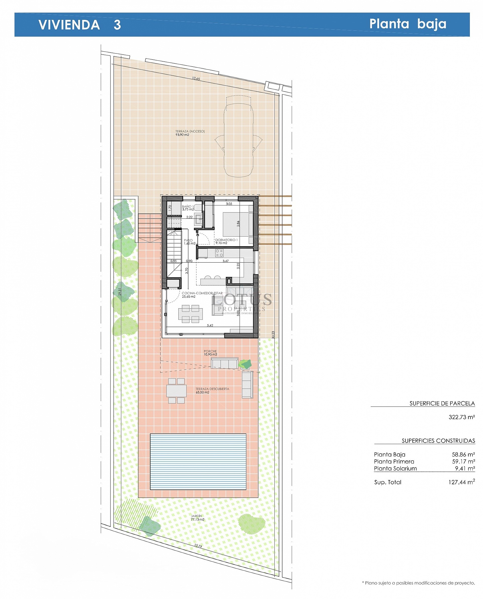 New construction of 6 magnificent villas in the fantastic Pilar de la Horadada - Lotus Properties