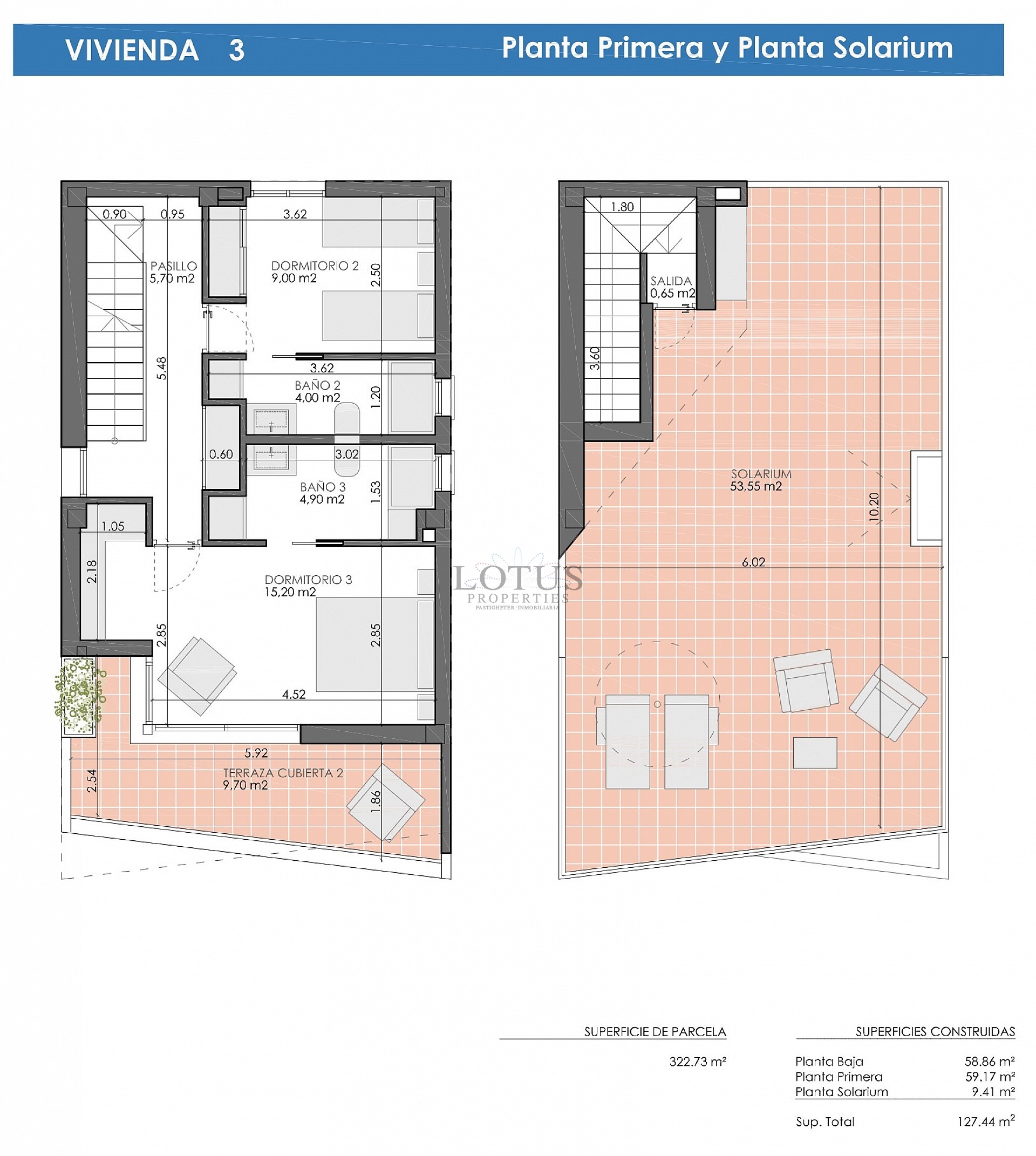 New construction of 6 magnificent villas in the fantastic Pilar de la Horadada - Lotus Properties