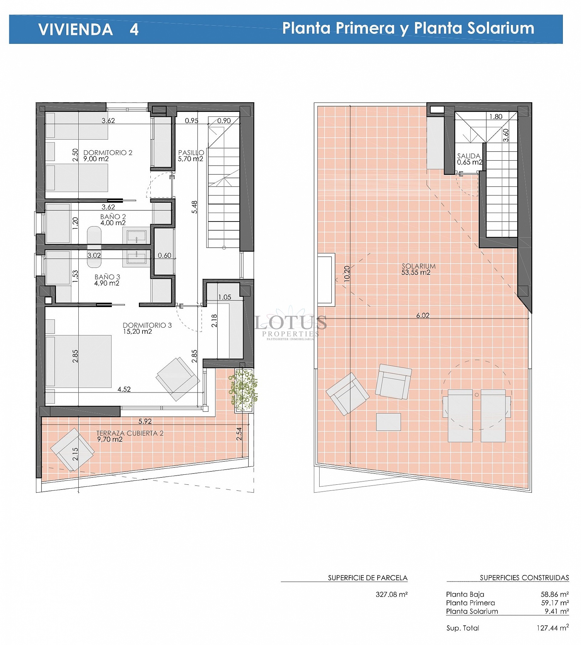 New construction of 6 magnificent villas in the fantastic Pilar de la Horadada - Lotus Properties