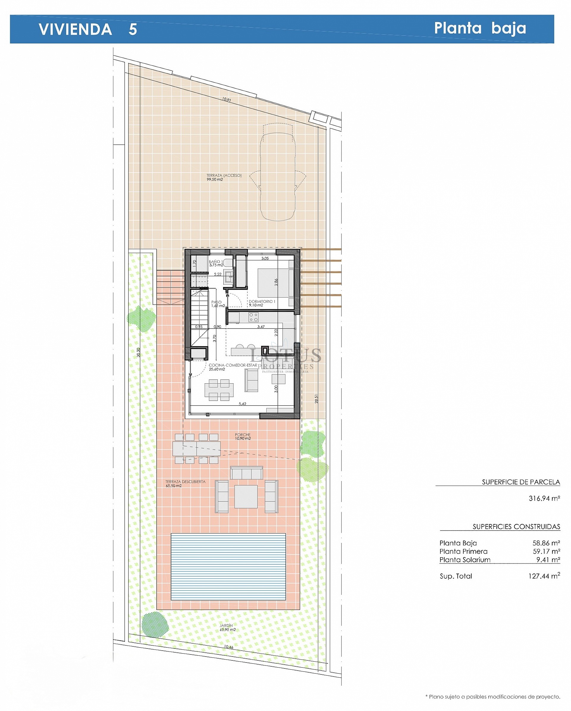 New construction of 6 magnificent villas in the fantastic Pilar de la Horadada - Lotus Properties