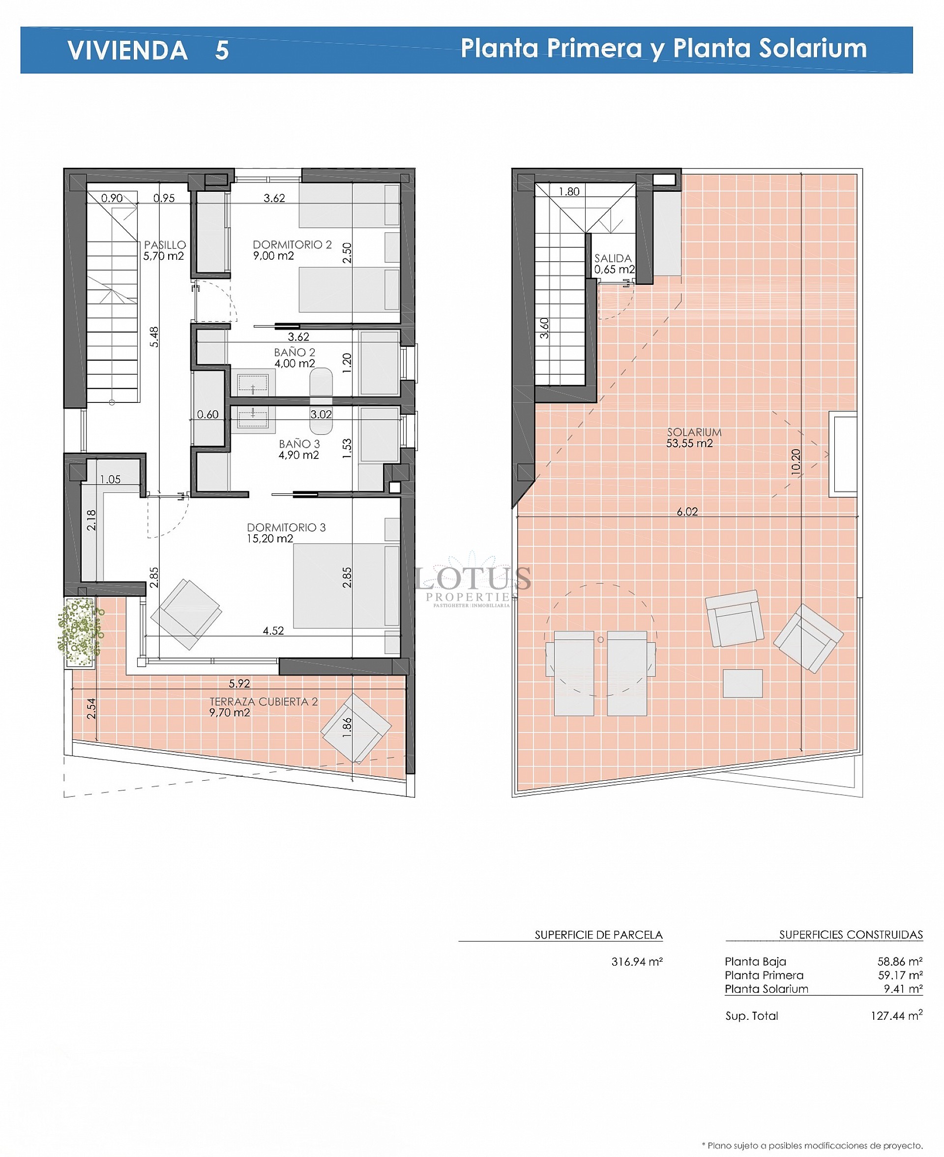 New construction of 6 magnificent villas in the fantastic Pilar de la Horadada - Lotus Properties