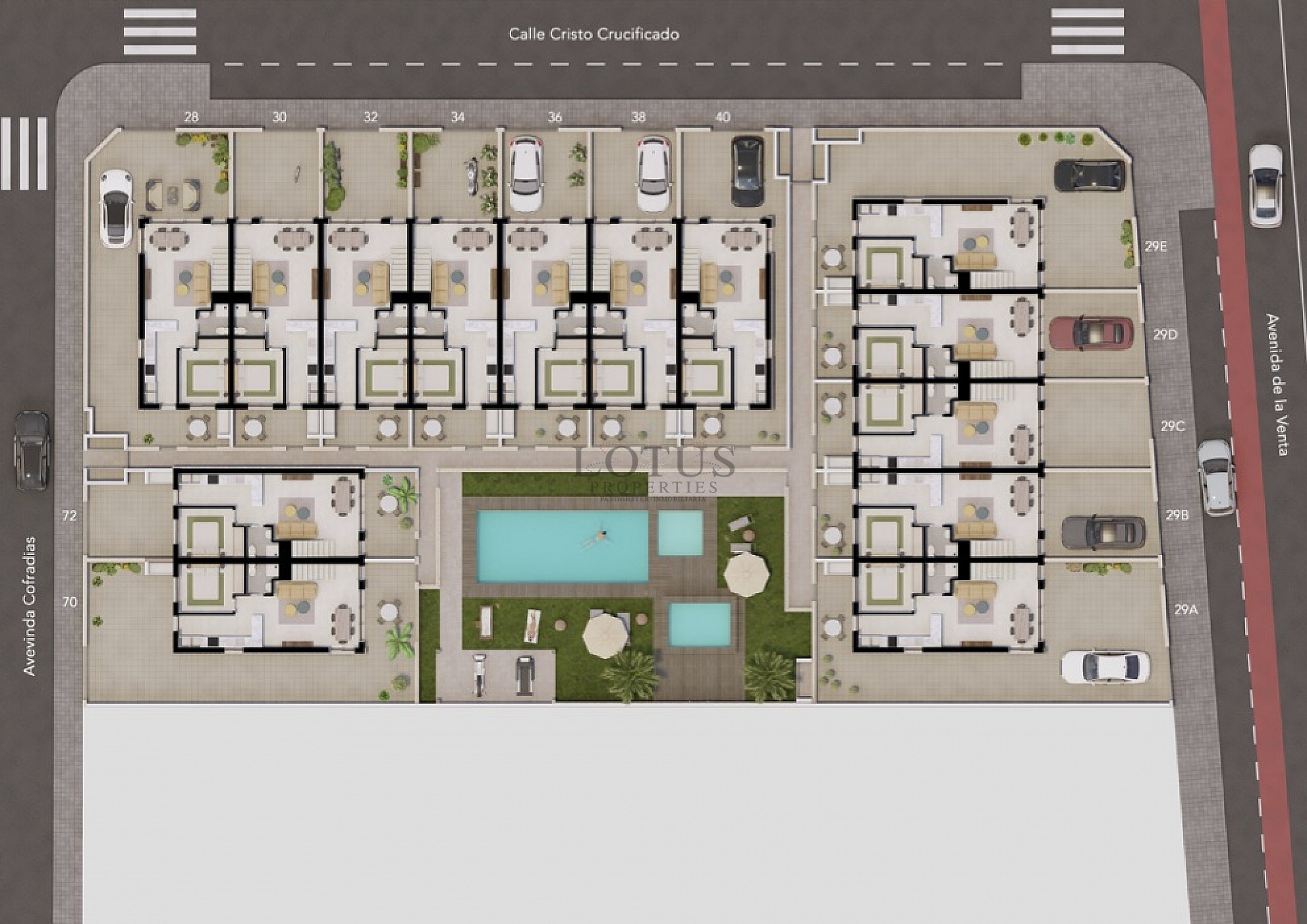 New townhouses with 3 bed & solarium - Pilar de la Horadada - Lotus Properties