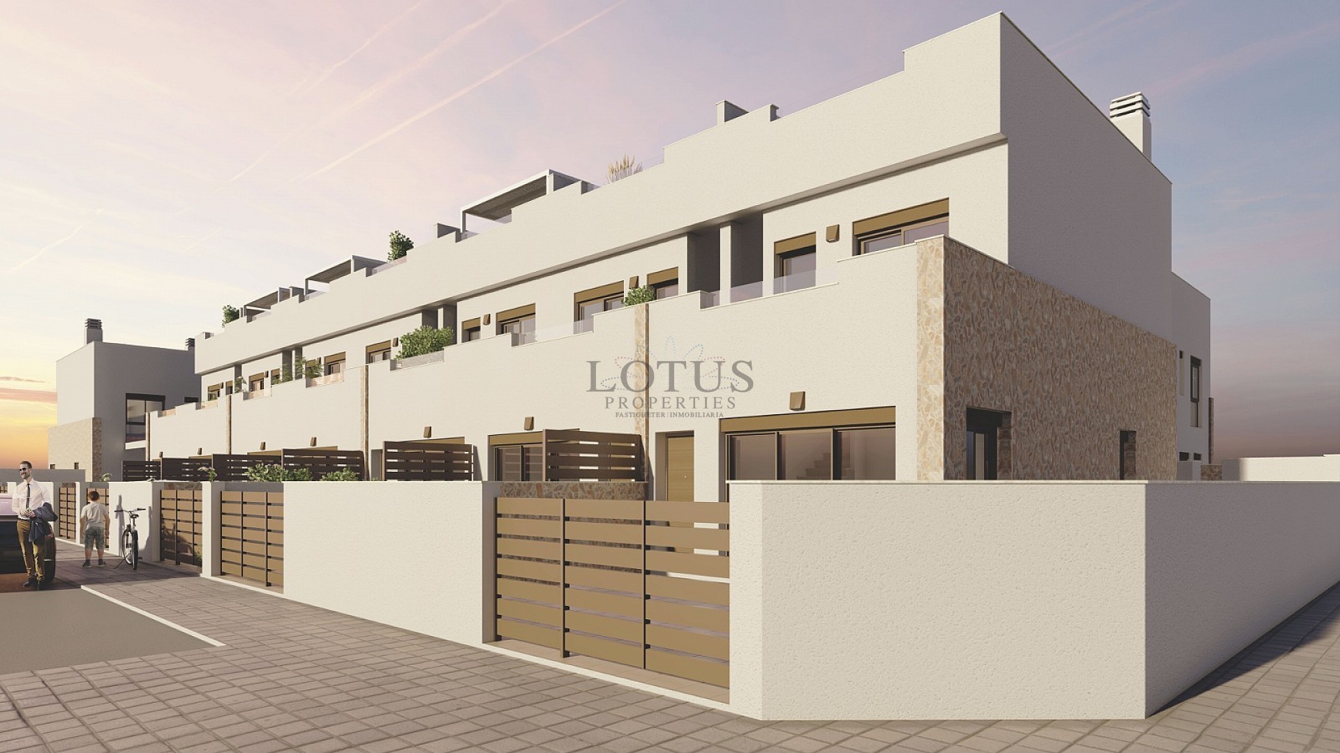 New townhouses with 3 bed & solarium - Pilar de la Horadada - Lotus Properties
