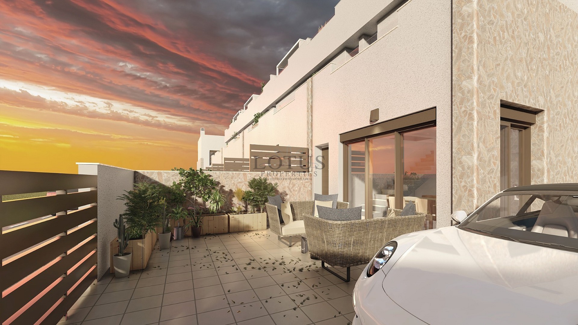 New townhouses with 3 bed & solarium - Pilar de la Horadada - Lotus Properties