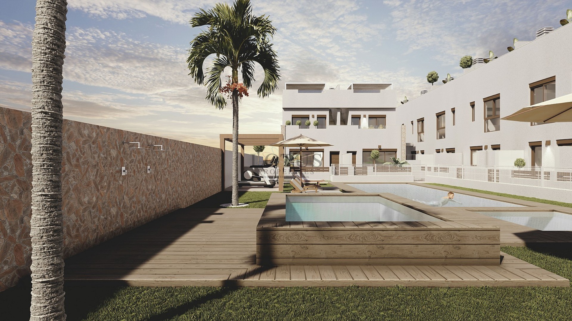 New townhouses with 3 bed & solarium - Pilar de la Horadada - Lotus Properties