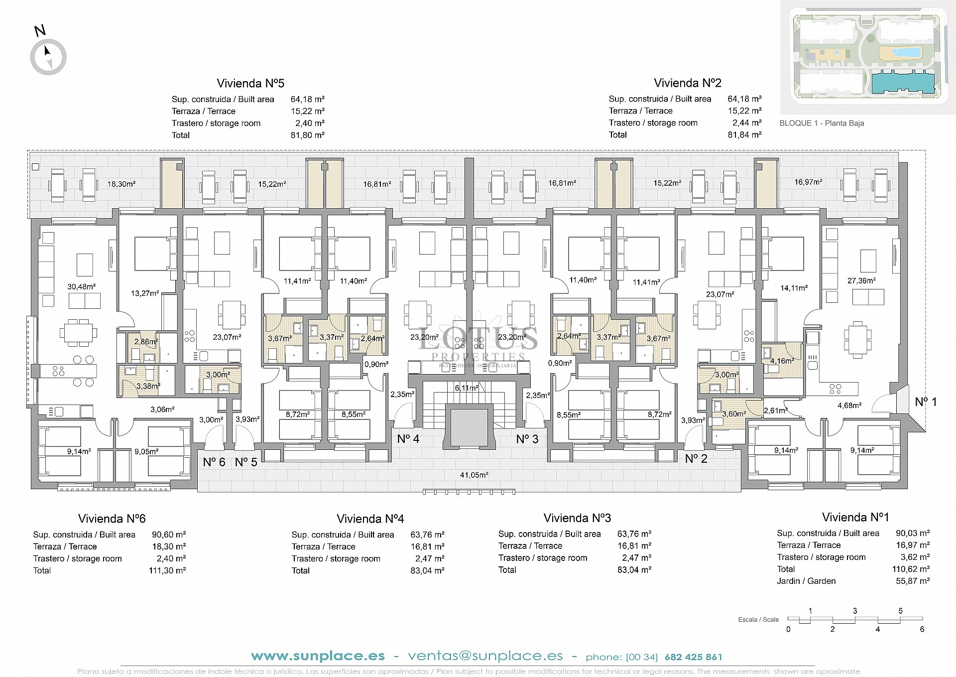 Nya Sunplace III i Pilar de la Horadada - Lotus Properties