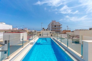 FANTÁSTICO PISO DE 3 DORMITORIOS A TAN SOLO 90 METROS DE LA PLAYA DEL CURA EN TORREVIEJA CON PISCINA - Lotus Properties