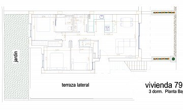 Mark & Dakdekkers met 3 Slaapkamers - Los Balcones  - Lotus Properties