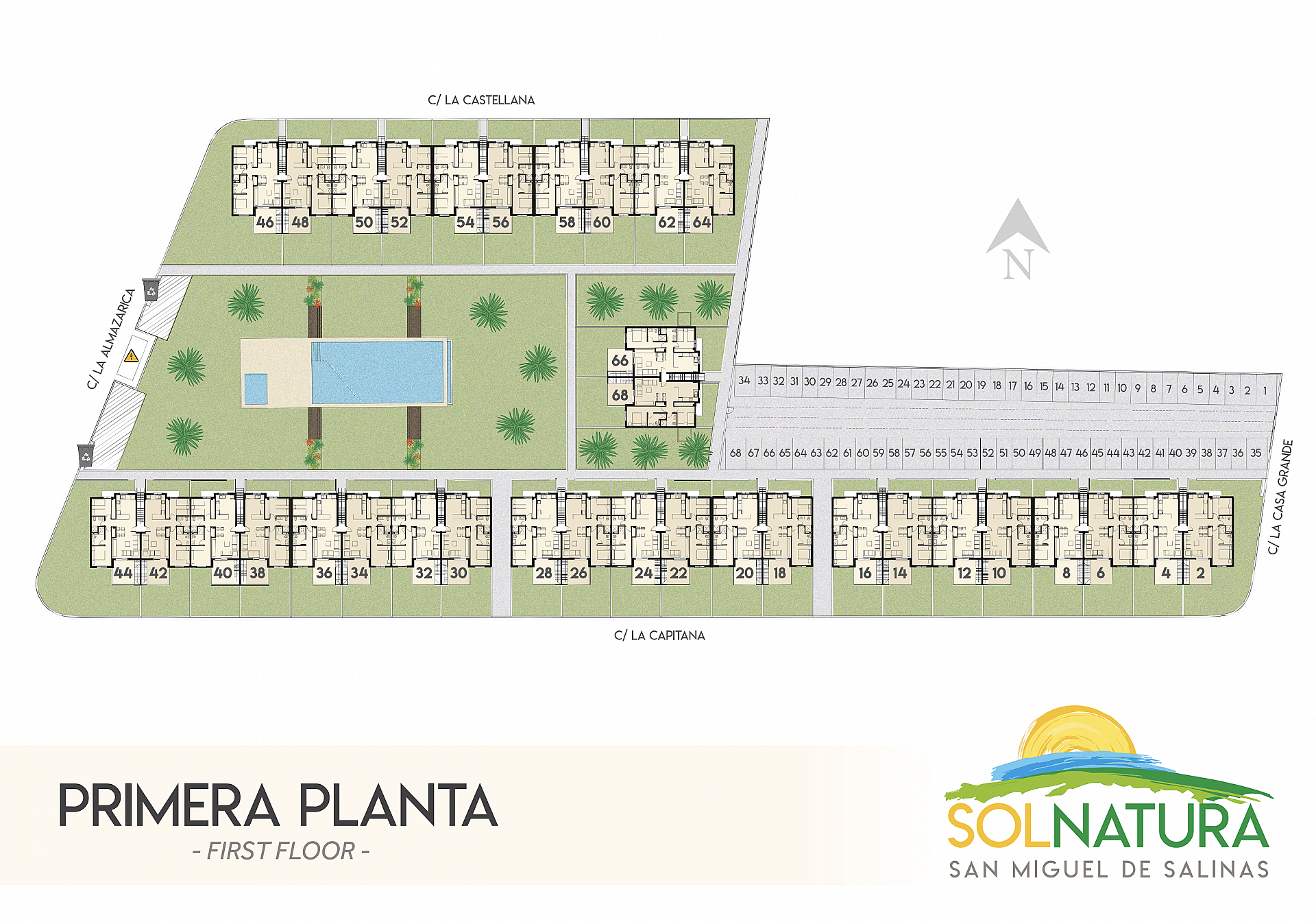 Penthouse in a beautiful residential area of ​​Sol Natura - Lotus Properties